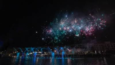 مجموعة «ARAB DEVELOPERS HOLDING» تحتفل بافتتاح أكبر نافورة راقصة في مصر