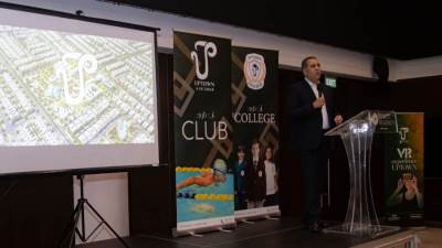 شركة "اب تاون اكتوبر للتطوير" تعلن انتهاء الشركات من تنفيذ 97% من أعمال جميع المرافق الأساسية