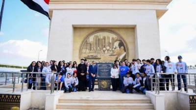 قناة السويس تستقبل وزيرة الهجرة وأبناء الجيل الثاني والثالث من المصريين بكندا