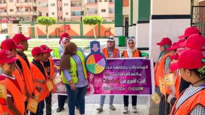 القباج تستعرض جهود صندوق مكافحة الإدمان عن البرامج التوعوية في قرى حياة كريمة