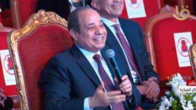 الرئيس السيسي عن أمنيته فى العام الجديد: "مبقاش ليا حاجة شخصية وربنا يعينى"