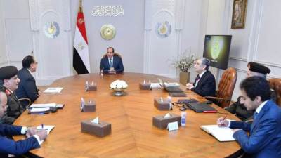 السيسي يوجه بتوفير الموارد المالية الخاصة بالتغذية الكهربائية لمشروعات استصلاح الأراضي