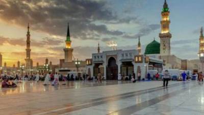 "شؤون المسجد النبوي" تكثف أعمالها خلال هطول الأمطار على المدينة المنورة اليوم