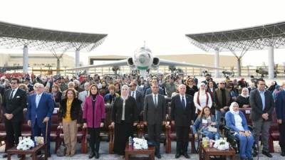 القباج تشهد الاحتفال باليوم العالمي للأشخاص ذوي الإعاقة بمتحف القوات الجوية 