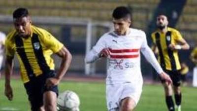 أسوان يتقدم على الزمالك بهدف لـ محمد عبد الغنى بالخطأ فى مرماه