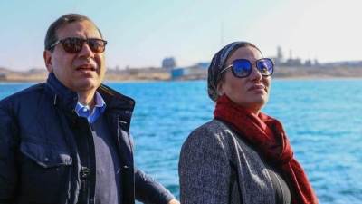 وزيرة البيئة تؤكد نعمل على الانتهاء من الصرف الصناعى على خليج السويس