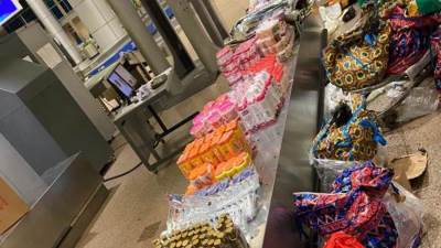 جمارك مطار القاهرة تضبط 3 محاولات تهرب جمركى لكمية من المواد المخدرة ومستحضرات التجميل