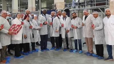 سفير السنغال يبحث مع «المصرية السويسرية للمكرونة والمركزات» إنشاء شركة مصرية سنغالية