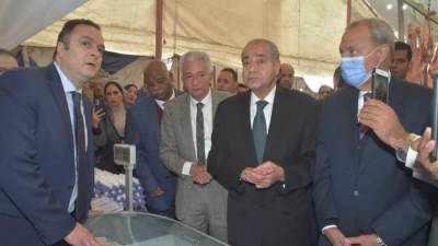 وزير التموين يفتتح معرض أهلا رمضان بشبرا الخيمة