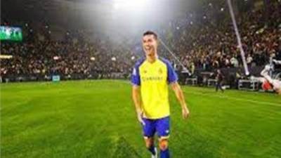 النصر السعودي يواجه الطائى فى الدوري السعودي بحضور رونالدو