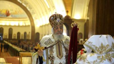 تعرف على سر مغادرة البابا تواضروس قداس عيد الميلاد أثناء إلقاء العظة