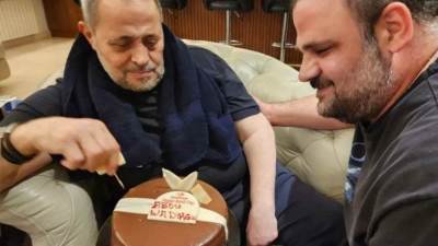 آخر صورة لـ وديع مع والده جورج وسوف ورسالته له