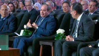 الرئيس السيسي: "بطلوا هري" الحرب مش بتاعتنا ومصر بتدفع ثمن زي دول العالم
