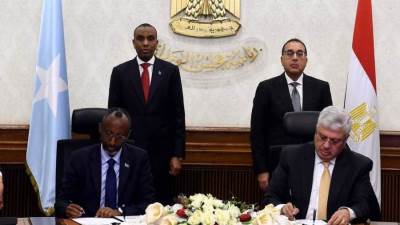 توقيع البرنامج التنفيذي للتعاون في مجال التعليم العالي بين مصر والصومال