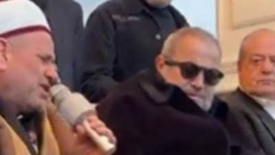 تلاوة القرآن الكريم فى عزاء وديع جورج وسوف بكفرون فى سوريا