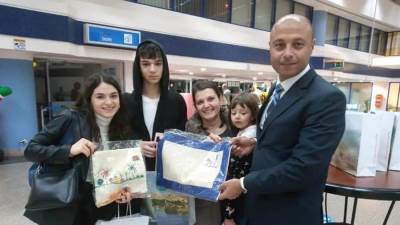 مطار مرسى علم يستقبل أول رحلة طيران عارض من مطار مالبينسا بميلانو