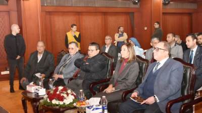 وزيرة الثقافة تتفقد "مسرح مصر" وتوجه بإنهاء اللمسات الأخيرة استعدادا لافتتاحه قريبا