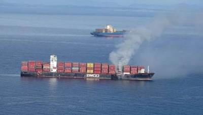 الخارجية تتابع حالة المصريين المصابين في حريق سفينة البضائع قرب تركيا 