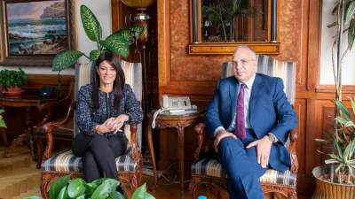 سويلم والمشاط يبحثان مستجدات المشروعات المقترحة في مجال المياه ضمن "برنامج نُوَفِّي"