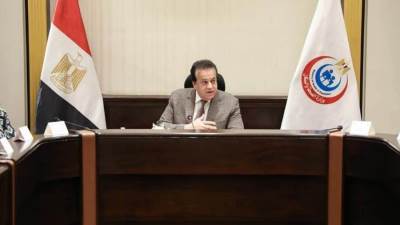 وزير الصحة يبحث التعاون في تطوير منظومة إنتاج الأدوية واللقاحات مع منظمة الصحة العالمية وشركات دولية