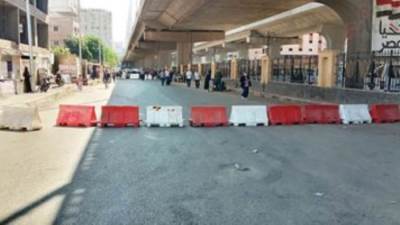 غلق كلى لشارع السخاوى بمصر الجديدة لتنفيذ أعمال تجديد خط الصرف الصحى