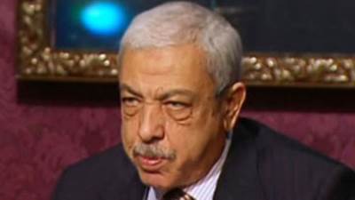 وصول جثمان اللواء منصور العيسوى وزير الداخلية الأسبق مسجد السيدة نفيسة