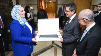 القباج وخطاب يوقعان بروتوكول تعاون حول" تعزيز مسيرة حقوق الإنسان وبناء القدرات"