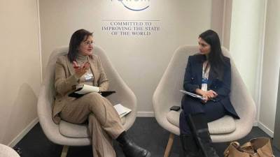 وزيرة التخطيط تلتقي مديرة المنتدى الاقتصادي العالمي لبحث التعاون بين الجانبين