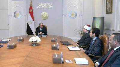"الرئيس السيسي" يوجه بإنشاء مساجد كبرى بالمحافظات وزيادة مكافآت مسابقة القرآن الكريم