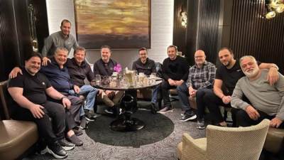 راغب علامة والرباعي وملحم زين في سهرة صباحية بعد جوائز Joy awards