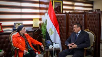وزيرا التنمية والبيئة يتابعان الموقف التنفيذي لمشروعات منظومة المخلفات الصلبة بالمحافظات