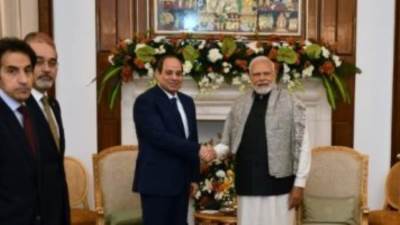 رئيس وزراء الهند: القيادة الحكيمة للرئيس السيسى حافظت على مصر من الفوضى