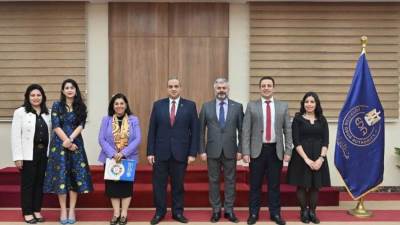 هيئة الدواء المصرية تستقبل وفد منظمة الصحة العالمية 