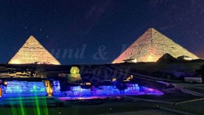 خلال اجازه نصف العام.. عروض الصوت والضوء باللغه العربيه يوميا في الكرنك وفيله