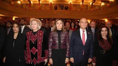 وزيرتا الثقافة المصرية والأردنية يشهدان "ليلة فنية على مسرح الجمهورية"