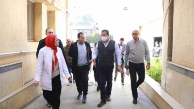 وزير الصحة يشدد بتوفير أطباء الجراحة والعظام ووضع خطة عاجلة لتطوير مستشفى زايد المركزي