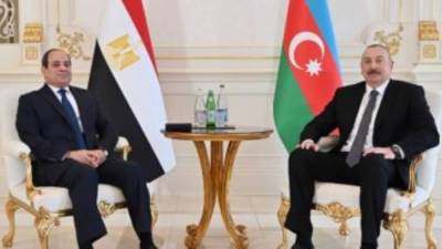 الرئيس السيسي يعزى أذربيجان فى ضحايا حادث إطلاق النار على سفارتها بطهران