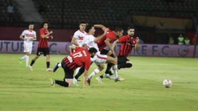 الزمالك ينهى الشوط الأول متقدمًا على فيوتشر بثنائية الجزيرى