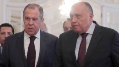 مؤتمر صحفى مشترك بين وزير الخارجية ونظيره الروسى فى موسكو غدا