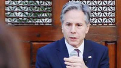 وزير الخارجية الأمريكى: شكرا للشعب المصرى على ضيافته لى فى أم الدنيا