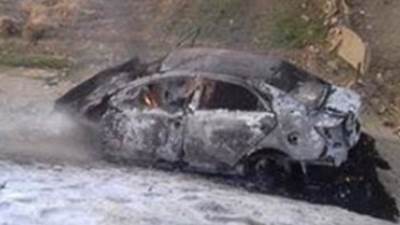 مصرع زوجين و3 من أبنائهما ونجاة رابع فى حريق اشتعل بسيارتهم بالجيزة