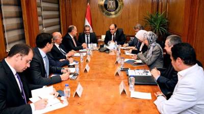 وزير التجارة يبحث فرص تطوير صناعة الجلود والمنتجات الجلدية في مصر