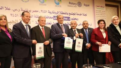 «رسلان» يشهد توقيع بروتوكول تعاون لتوصيل المياه لـ285 أسرة في الفيوم