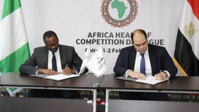 مصر ونيجيريا يوقعان مذكرة تفاهم للتعاون في مجال حماية المنافسة ومنع الممارسات الاحتكارية