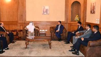 وزير الرياضة يبحث آليات التعاون مع رئيس الاتحاد العربى للجمباز 
