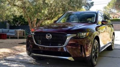 مازدا تطرح سيارة عائلية ب3 صفوف ومنظومة هجينة