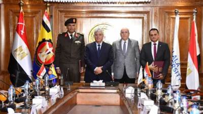 بحضور وزير التعليم العالي.. الكلية الفنية العسكرية توقع بروتوكول تعاون مع جامعة الجلالة