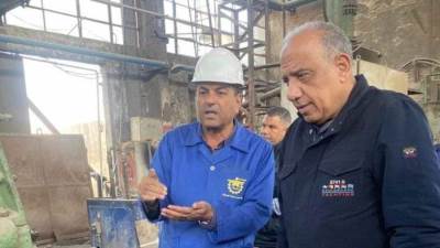 وزير قطاع الأعمال: تطوير خطوط الإنتاج بشركة النصر لتوفير مهمات السكة الحديد وقناة السويس