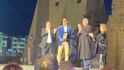 محمد رمضان عن تكريمه بمهرجان الأقصر:  إحنا بنقدم فن هيخلد أكتر من اللى عملوه الفراعنة