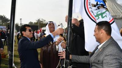 وزير الشباب والرياضة يفتتح البطولة العربية لاختراق الضاحية